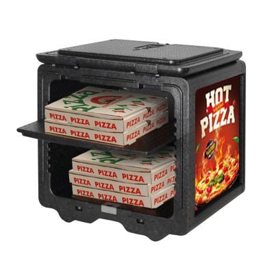 Tribeca EPP-MBP Önden Yüklemeli Motor Arkası Thermobox, 100 L, Siyah - Tribeca