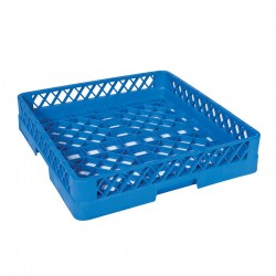 Tribeca Flat Cup Basket, 500x500x100 mm, Blue - Tribeca