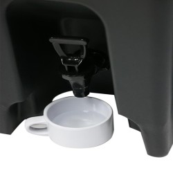 ترمس سائل Tribeca، 10 لتر، 295 × 430 × 500 مم، أسود - 6