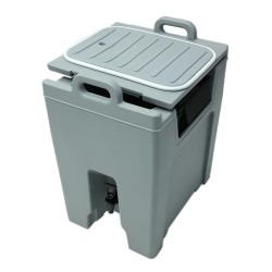 Tribeca ترمس سائل، 40 لتر، 410 × 520 × 650 مم، رمادي - 2