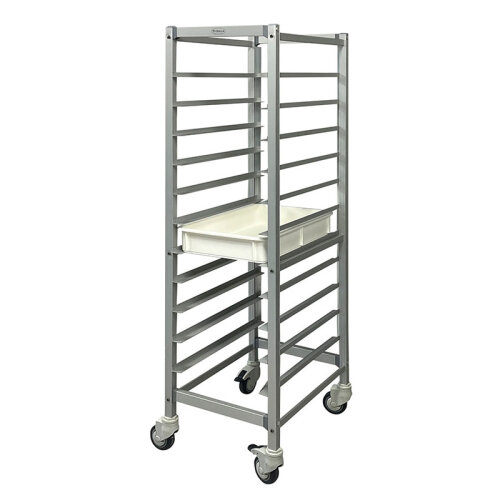 Tribeca PDC-1011 Demonte Pizza Hamur Teknesi Taşıma Arabası, 11 Raflı, 62x48x177 cm 