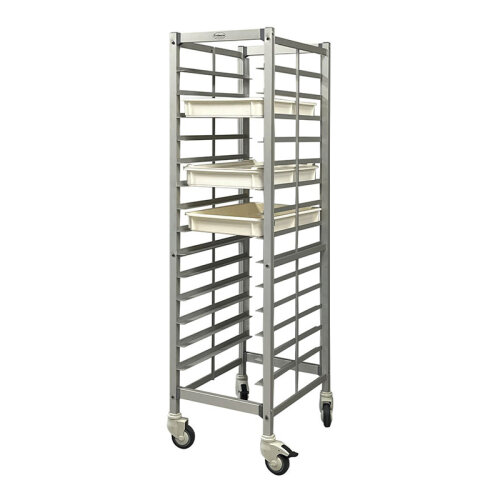 Tribeca PDC-714 Demonte Pizza Hamur Teknesi Taşıma Arabası, 14 Raflı, 62x48x177 cm - Tribeca