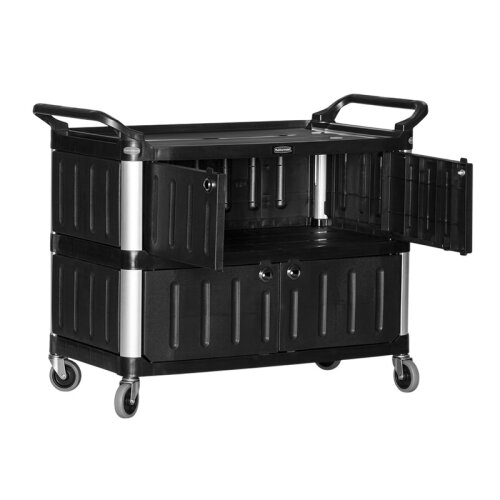 Tribeca SAE-K34 3 Katlı Kapaklı Servis Arabası - Tribeca