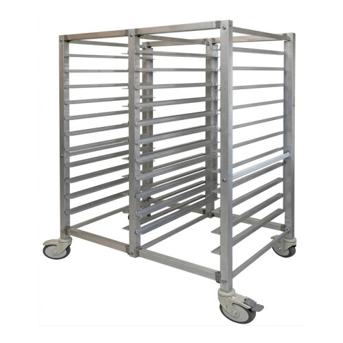 Tribeca TC-3753-22 Demonte 37x53 cm 11+11 Tepsi Kapasiteli Taşıma Arabası, 85x58x177 cm - Tribeca