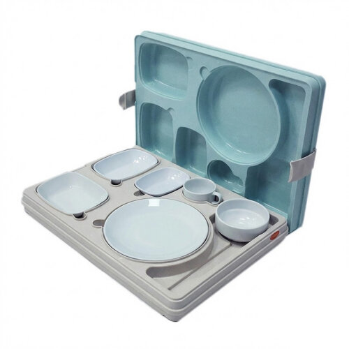 Tribeca TT-6NL 6 Bölmeli Kilitli Termo Tepsi 