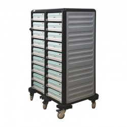 Tribeca TTTA-9 Thermo Tray Trolley, 9+9 Tray Capacity - Tribeca