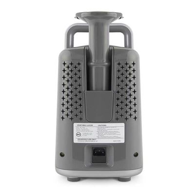 Tribest GS5-2GY-F Greenstar 5 Cold Press Fruit and Vegetable Juicer, Grey - Tribest