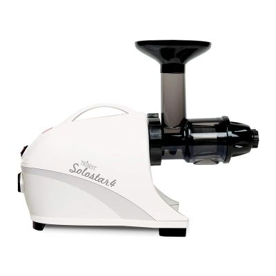 Tribest SS-4200-F Solostar Соковыжималка для твердых фруктов, овощей и травы холодного прессования, белая - Tribest