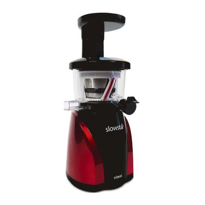 Tribest SW-2000-F Slowstar Cold Press Solid Fruit and Vegetable Juicer, Red - Tribest