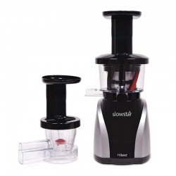 Tribest SW-2020-F Slowstar Соковыжималка для овощей и фруктов с холодным прессом, серая - 2