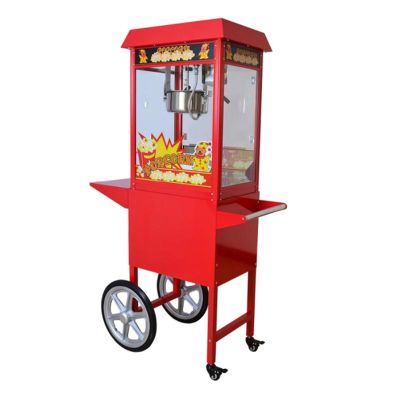 Turnike Arabalı Popcorn Mısır Patlatma Makinesi - 1