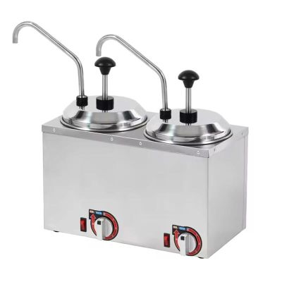Turnike Çiftli Çikolata ve Peynir Pompası, 4+4 L - 1