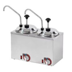 Turnike Çiftli Çikolata ve Peynir Pompası, 4+4 L - Turnike