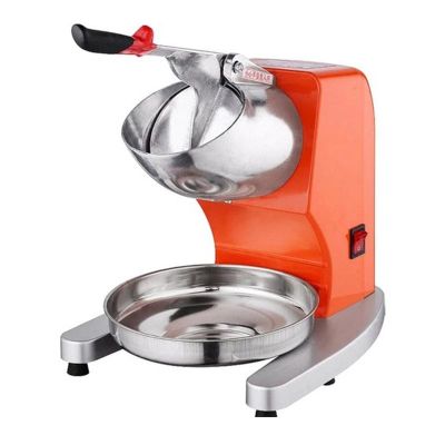 Turnike Large Ice Crusher with Double Blades, Orange - Turnike