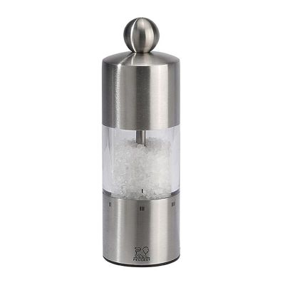 Peugeot Commercy U-Select Acrylic Tuz Değırmeni, 15 cm, Inox - 1
