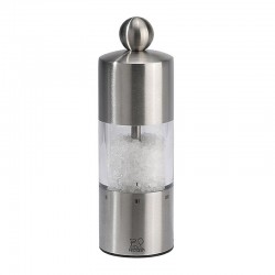 Peugeot Commercy U-Select Acrylic Tuz Değırmeni, 15 cm, Inox - Peugeot