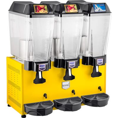 Remta ST17 Şerbet+Şerbet+Ayran Soğutucu, 3 Hazneli, 20+20+20 L, Sarı - 1