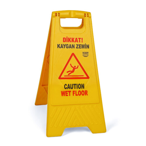 Üçtem KZ100 Kaygan Zemin Levhası, 31x3x64 cm - Üçtem