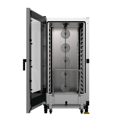 Unox فرن فرن واحد Unox، سعة 16 صينية، 60 × 40 سم، كهربائي - Unox