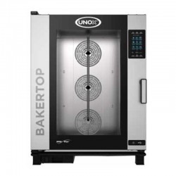 Unox Bakertop Plus Combi Oven, 60x40 cm 10 Tray Capacity, Electric - Unox