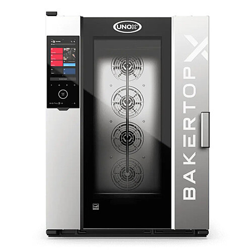 Unox BAKERTOP-X Digital-ID Eth Kombi Fırın, 60x40 cm 10 Tepsi Kapasiteli, Elektrikli - Unox