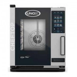 Unox Cheftop Compact Plus Combi Oven, 5 GN 2/3 Capacity, Electric - Unox