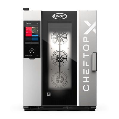 Unox CHEFTOP-X Digital.ID Kombi Fırın, GN 1/1 10 Tepsi Kapasiteli, Gazlı - 1