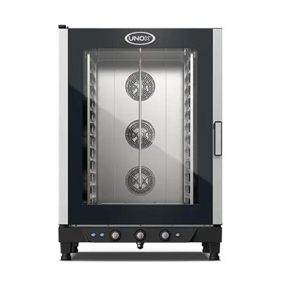 Unox XV893 Cheflux Manual Convection Oven, 12 GN 1/1 Capacity, Gas - Unox