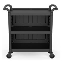 UTP Professional UTP281 Closed 3 Fold Service Trolley, 101x53x98 cm - 1