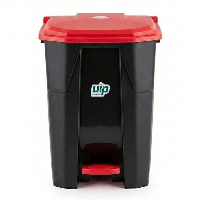 UTP Professional UTP370 Pedallı Çöp Kovası, 50 L, Kırmızı - UTP Professional