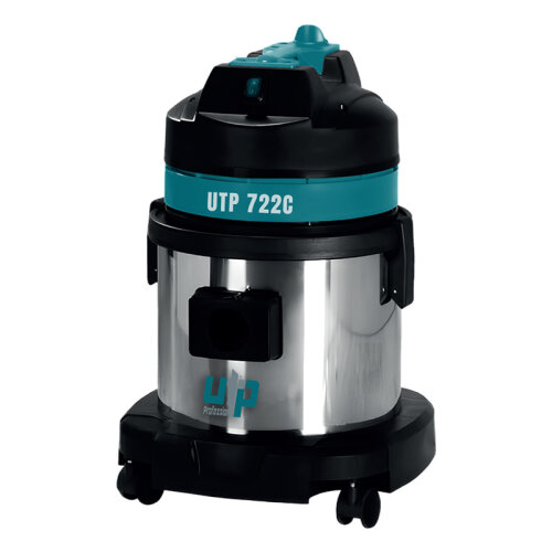 UTP Professional UTP722C Профессиональный пылесос для влажной и сухой уборки с корпусом из нержавеющей стали, 22 л - UTP Professional