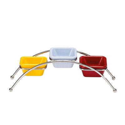 Zicco K-1453 Uzun Melamin Teşhir Tabağı, 65x20x4 cm, Kırmızı - 1
