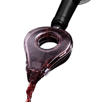 Vacu Vin 1854660 Şarap Havalandırıcı, Gri - 2