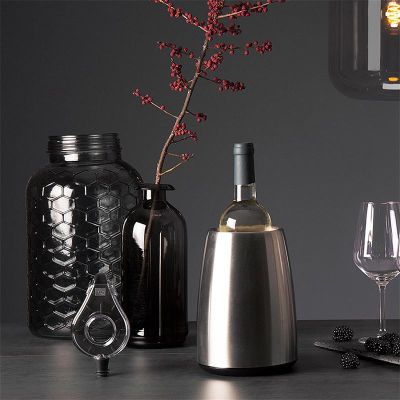 Vacu Vin 1854660 Şarap Havalandırıcı, Gri - 7