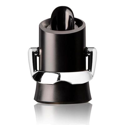 Vacu Vin 18804606 Шампанское с запорным носиком и защитой от протекания, черный - Vacu Vin