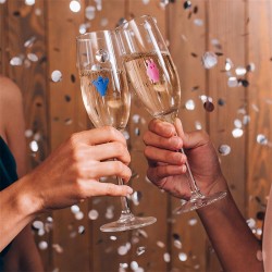 Vacu Vin188606060 12 قطعة من علامات الأكواب، مجسمات الحفلات - 3