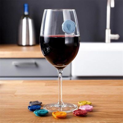 Vacu Vin 1886461 8 Parça Bardak Markörleri - 3