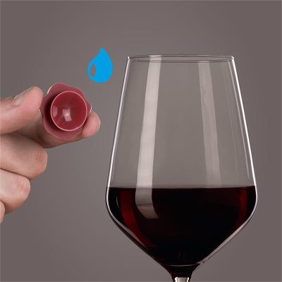Vacu Vin 1886461 8 Parça Bardak Markörleri - 5