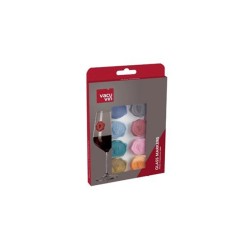 Vacu Vin 1886461 8 Piece Cup Markers - 4