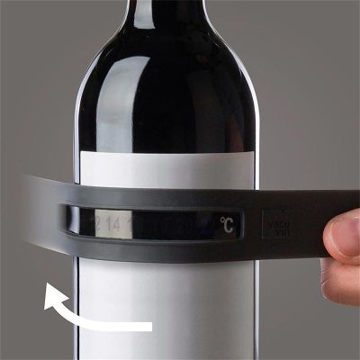 Vacu Vin 3630360 Термометр с защелкой, серый - Vacu Vin