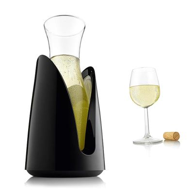Vacu Vin 3645460 Aktif Soğutucu Karaf, Siyah - 2
