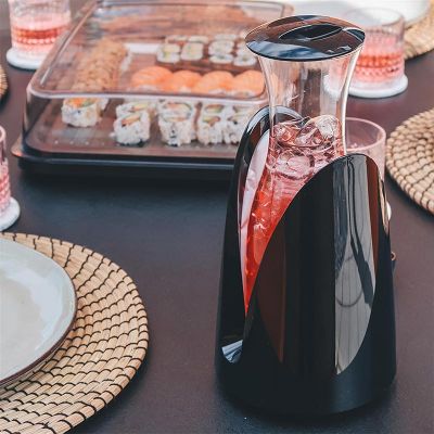 Vacu Vin 3645460 Aktif Soğutucu Karaf, Siyah - 6