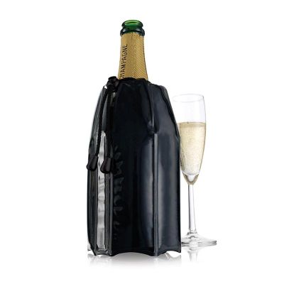 Vacu Vin 38856606 Aktif Şampanya Soğutucu, Siyah - 2