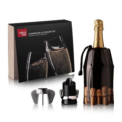 Vacu Vin 38899606 Şampanya Aksesuar Seti - 1