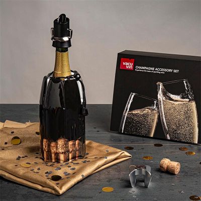 Vacu Vin 38899606 Şampanya Aksesuar Seti - 3