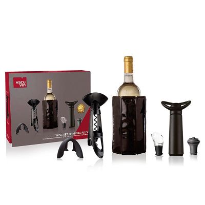 Vacu Vin 3890360 6 Parça Şarap Seti, Plus - Vacu Vin