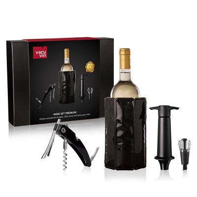 Vacu Vin 3890460 4 Parça Premium, Şarap Seti - 1