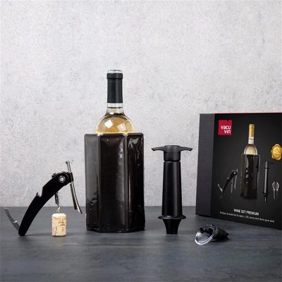 Vacu Vin 3890460 Набор для вина из 4 предметов премиум-класса - Vacu Vin
