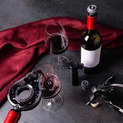 Vacu Vin 3890760 5 Parça Air Deluxe Şarap Seti - Thumbnail