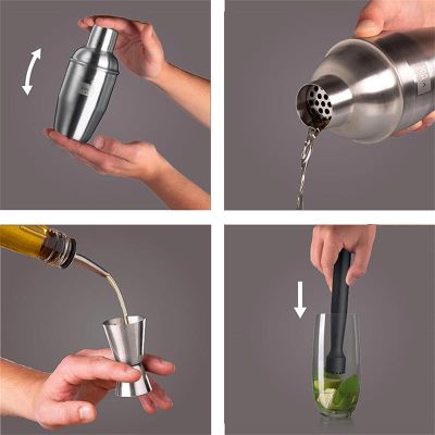 Vacu Vin 7889362 3 Piece Cocktail Set - Vacu Vin